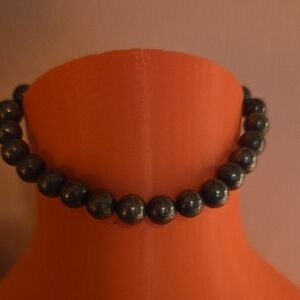 Pyrite Beaded Bracelet